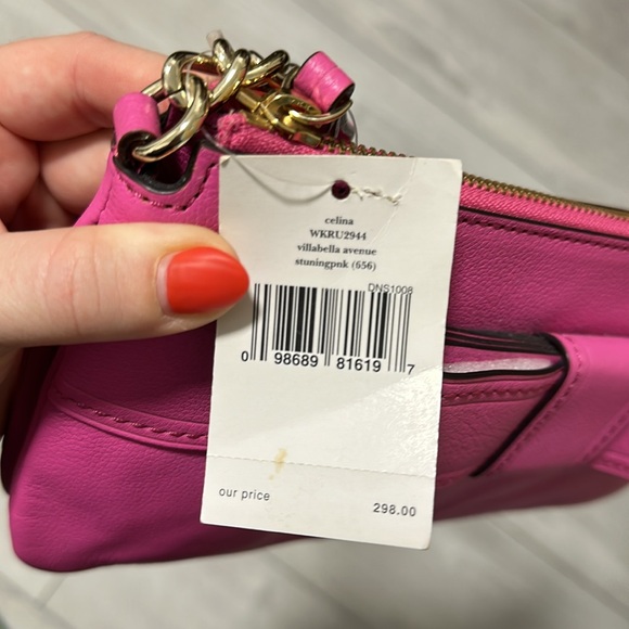 Brand new with tags pink bow Kate Spade crossbody bag - Picture 2 of 3